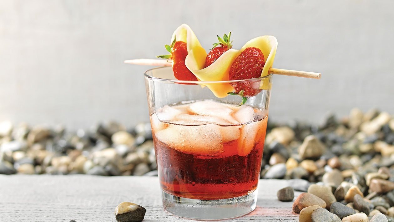 Mandarin Manhatten Tea Drink