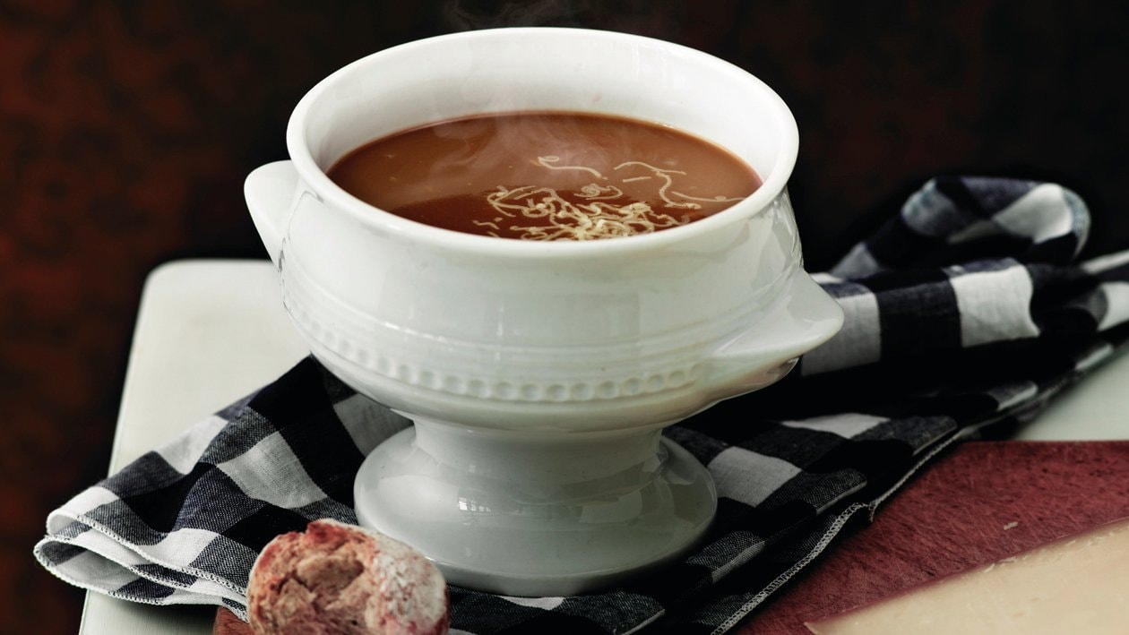Basler Mehlsuppe mit Reibkäse Basler Mehlsuppe mit Reibkäse