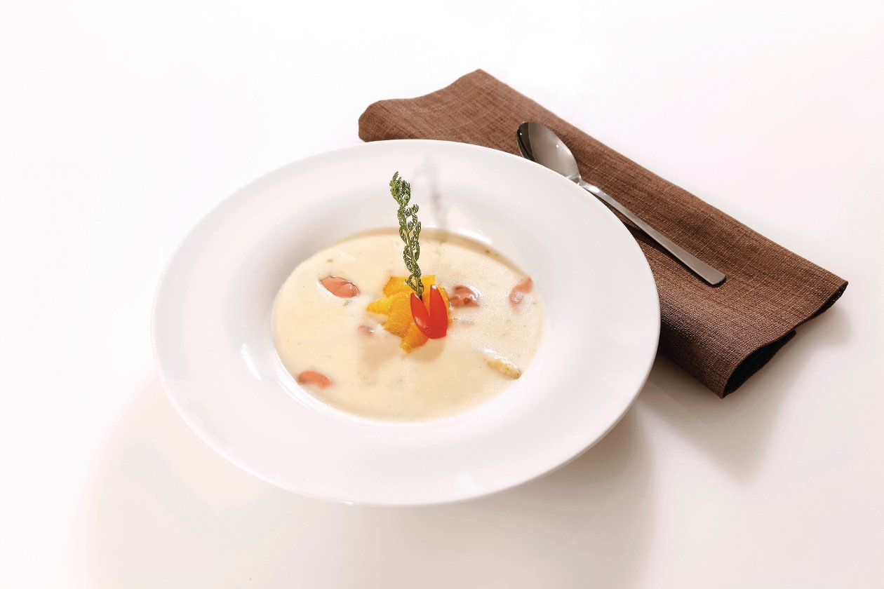 Soupe d'asperges "Asiatique"