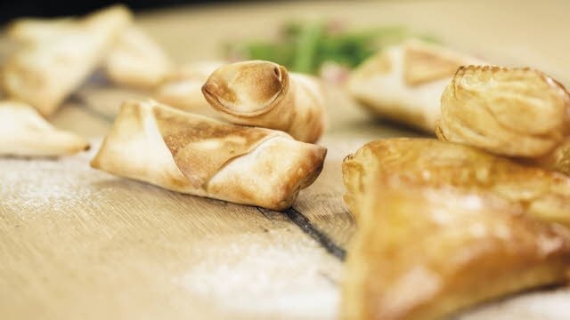Strudelvariante mit Rippli-Bohnen Füllung