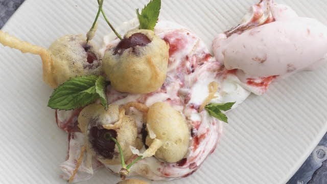 Beignets de fruits Tempura