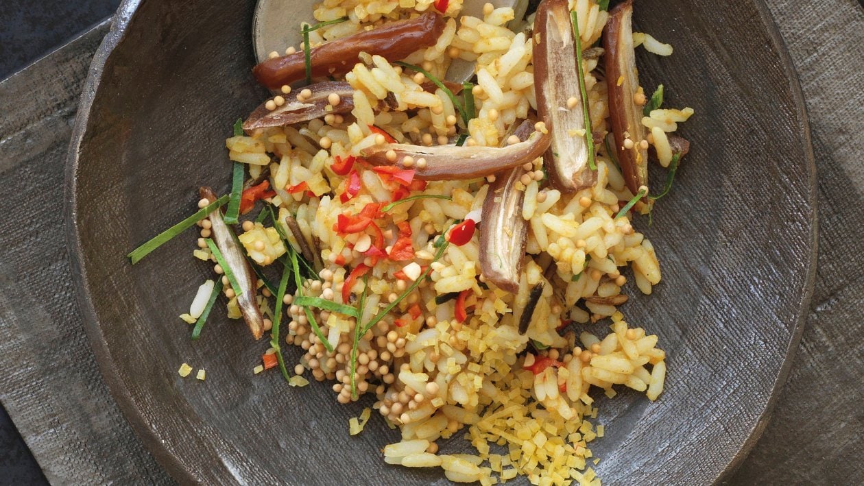Riz épicé à l'indienne