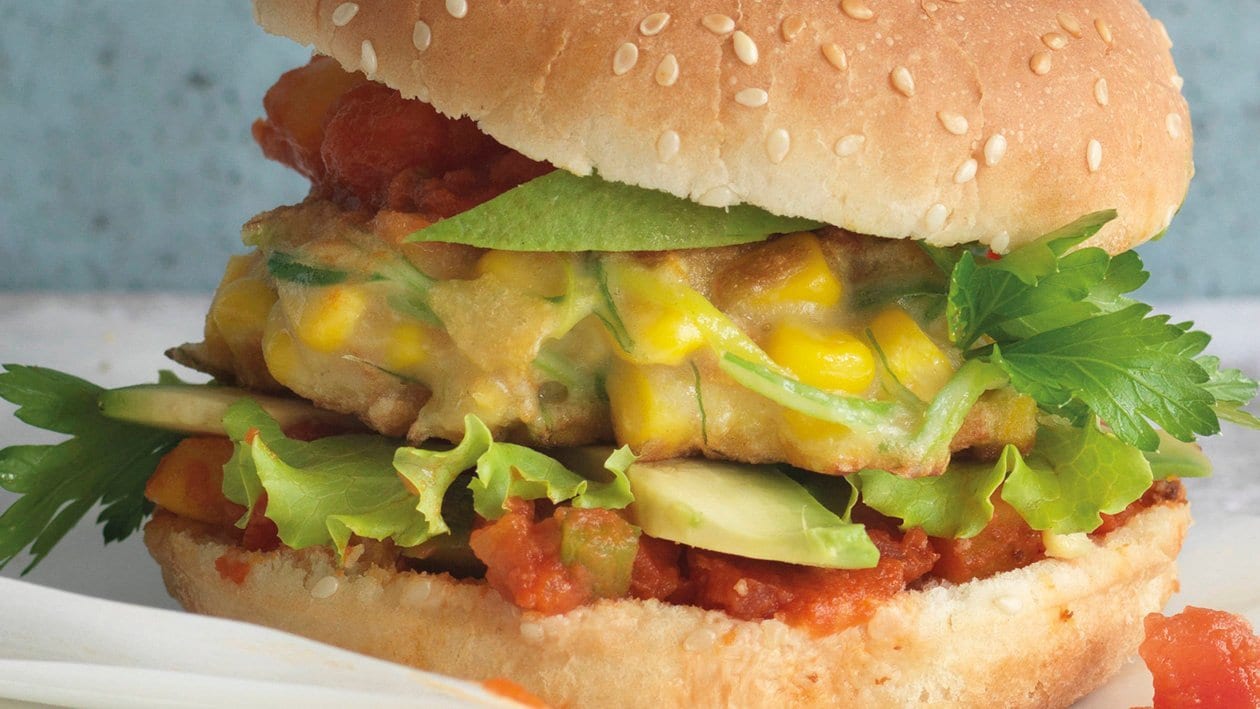 Veganer Burger Veganer Burger