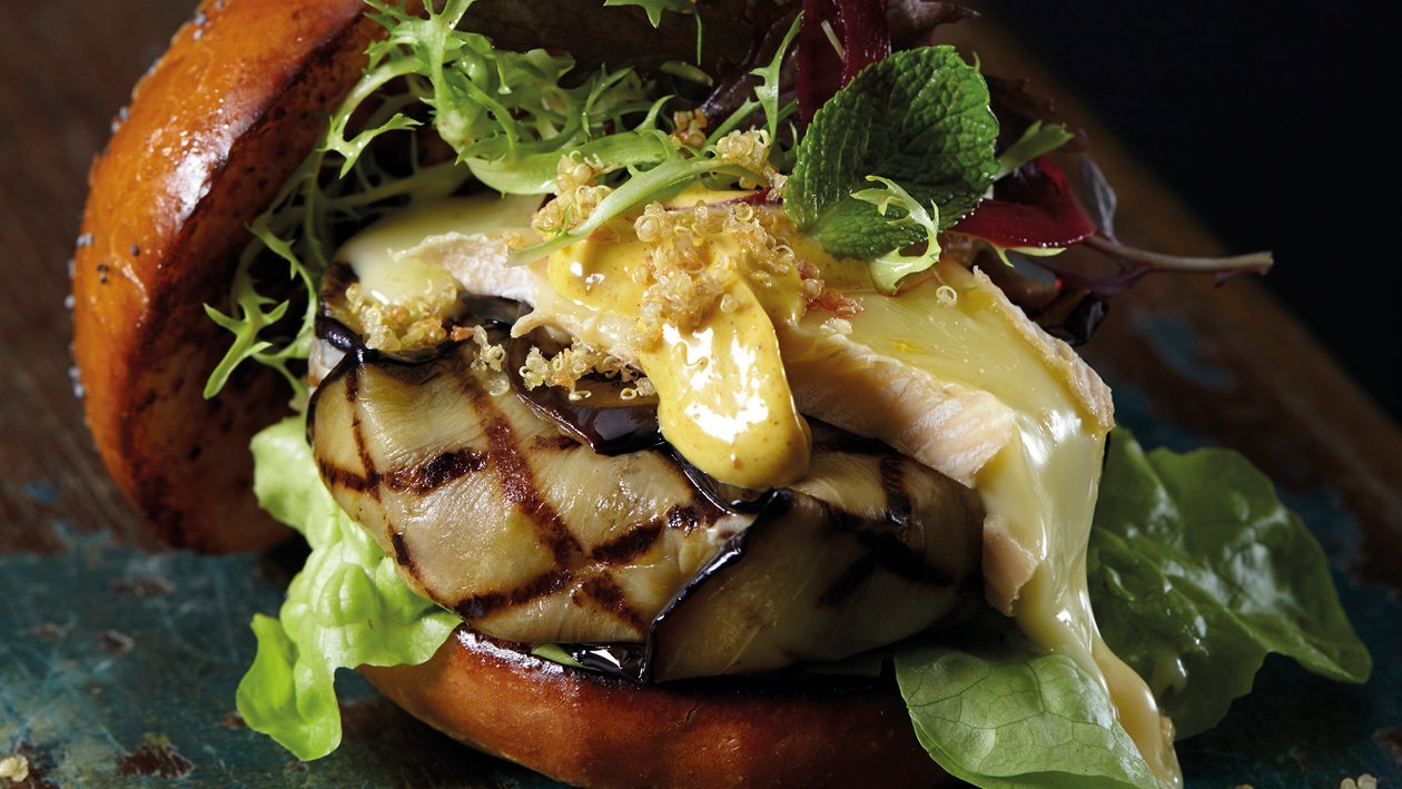 Auberginen - Burger Auberginen - Burger