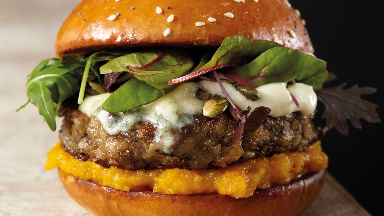Burger aux lentilles Burger aux lentilles