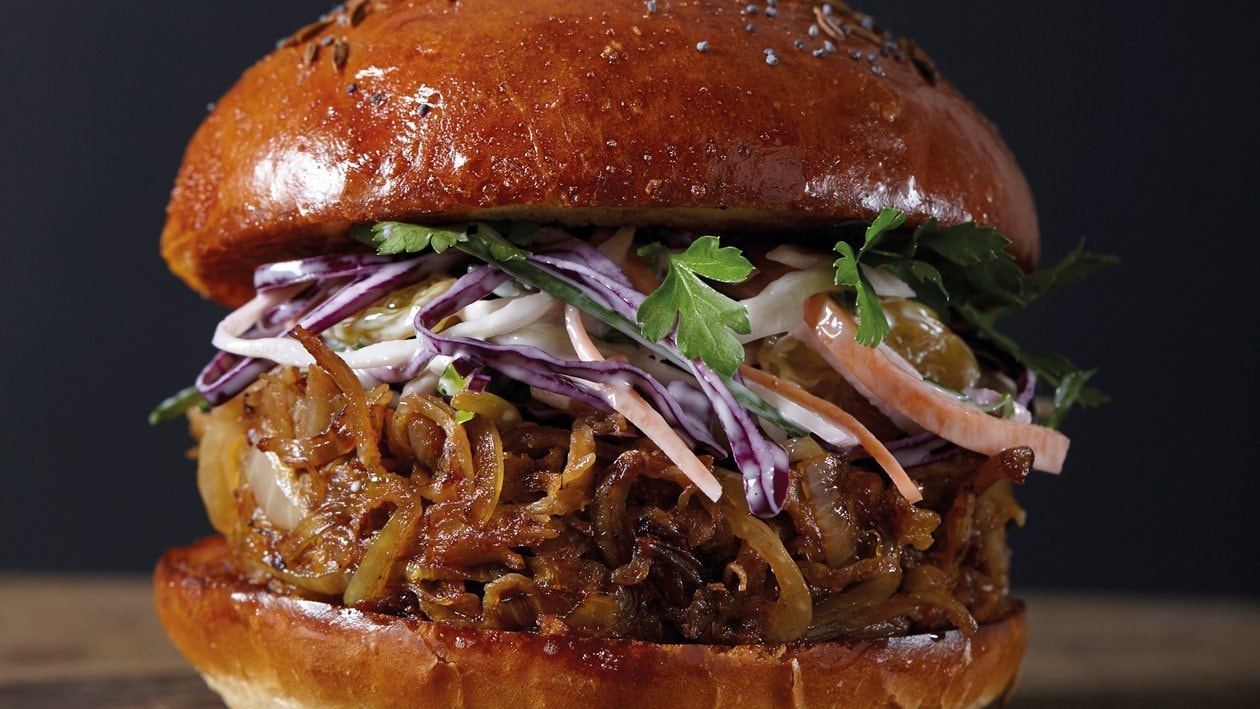 Burger au pulled pork