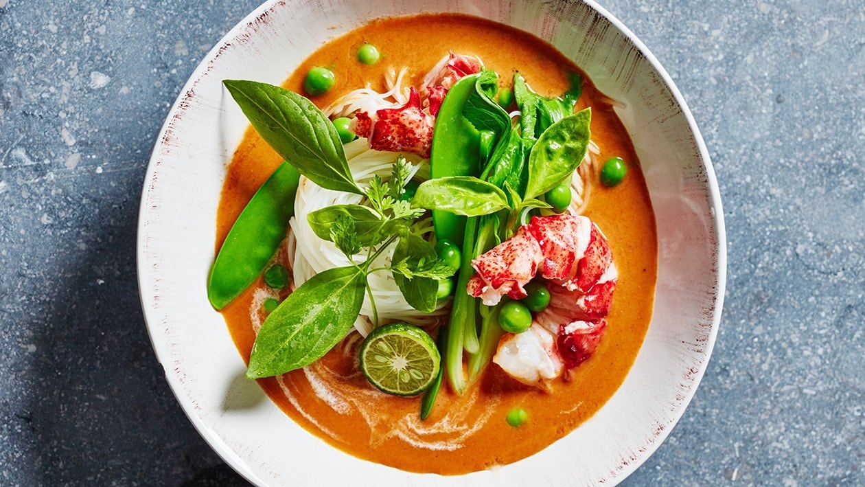 Laksa mit Hummer Laksa mit Hummer