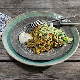 Linsen Dal mit Curry