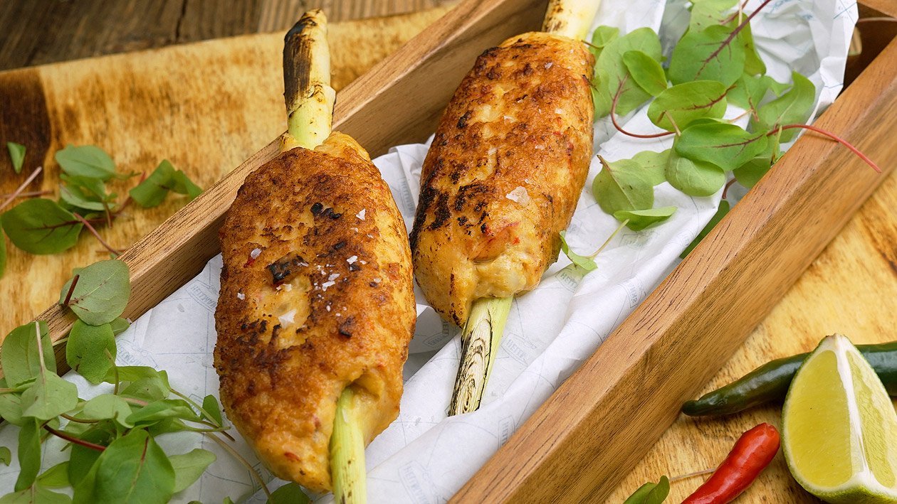 BBQ-Crevetten-Satay BBQ-Crevetten-Satay