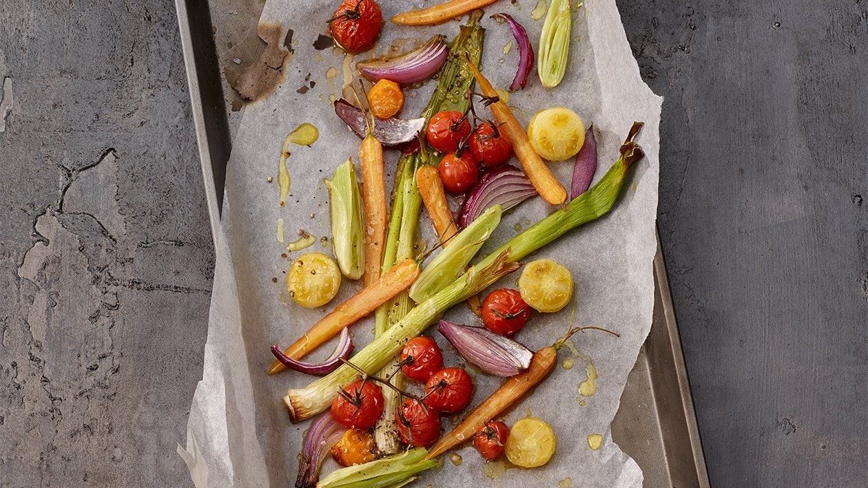 Saladine de légumes tièdes