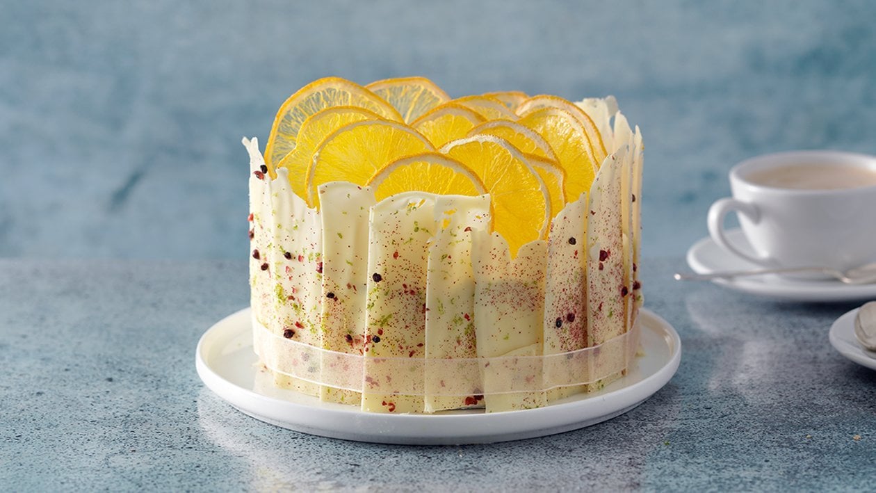 Orangen-Safran-Torte Orangen-Safran-Torte