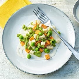 Russischer Salat püriert