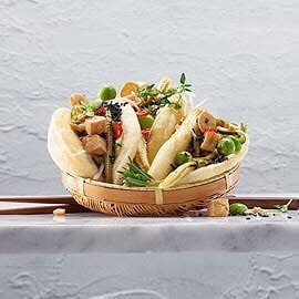 Asia Dampfbrötchen mit Tofu