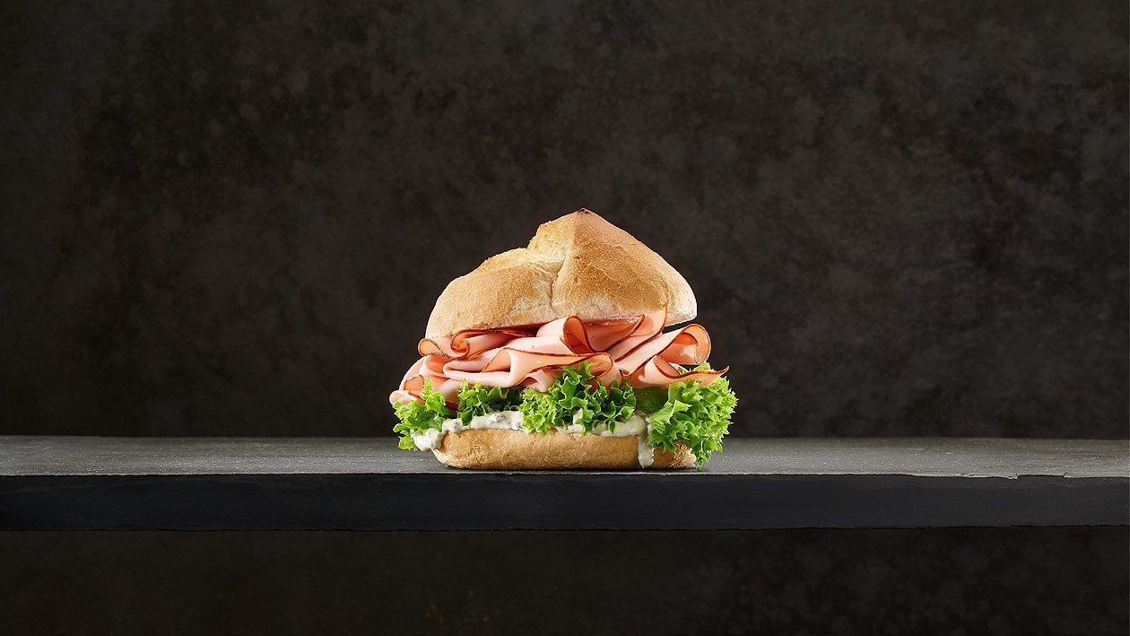 Fleischkäsesandwich Fleischkäsesandwich