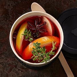 Punch à l'orange et graines de grenade (à l'emporter)