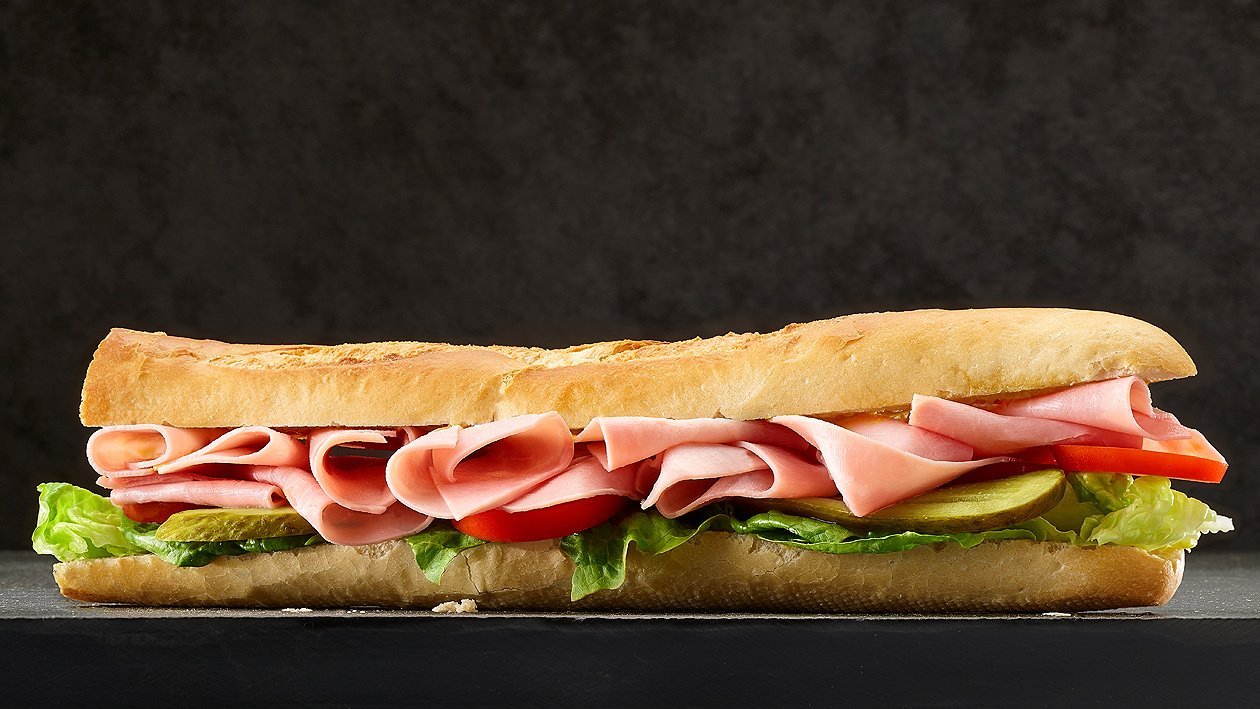 Sandwich au jambon To go