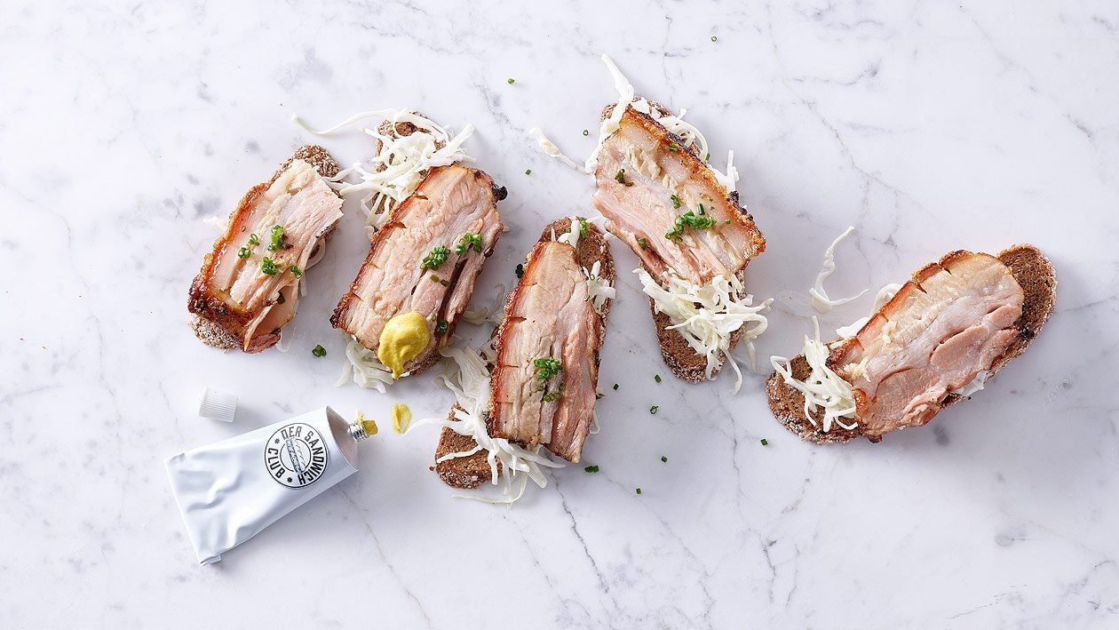 Schweinebauchschnitte Schweinebauchschnitte
