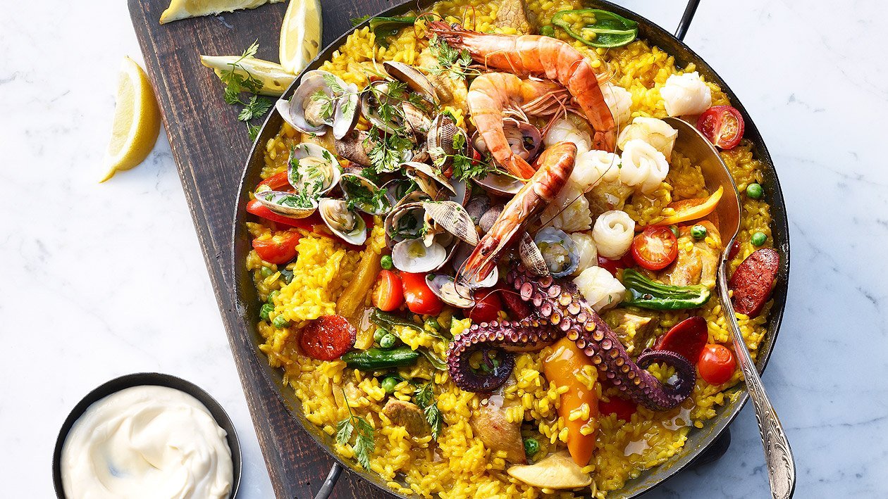 Paella valenciana