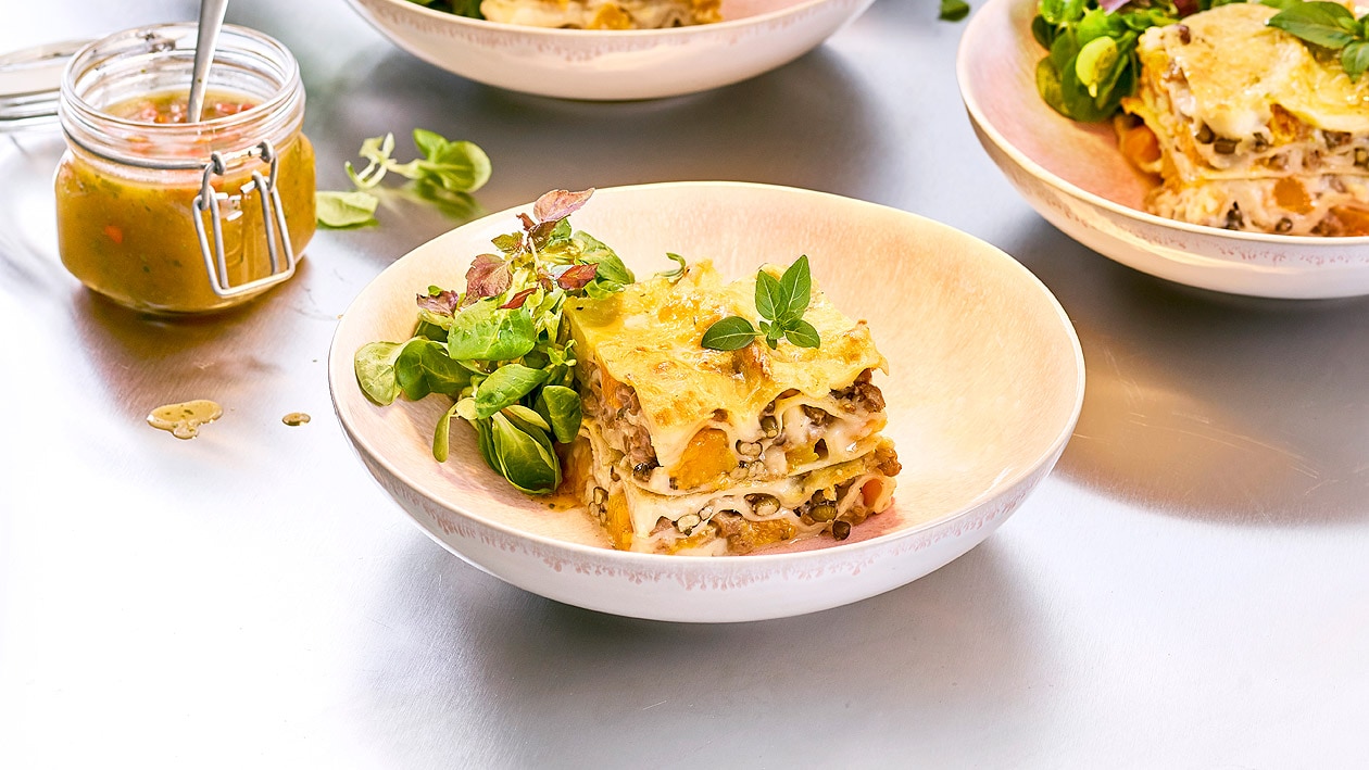 Kürbis Lasagne Kürbis Lasagne