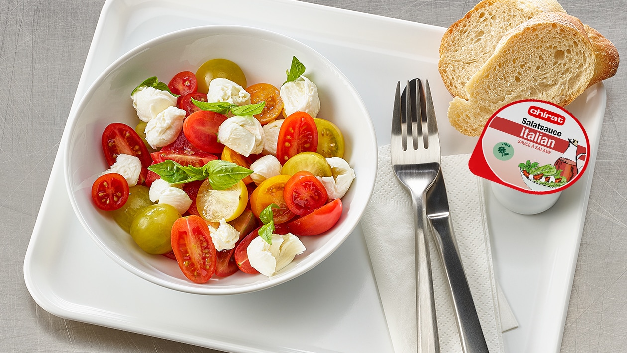 Salade de tomates et Mozzarella