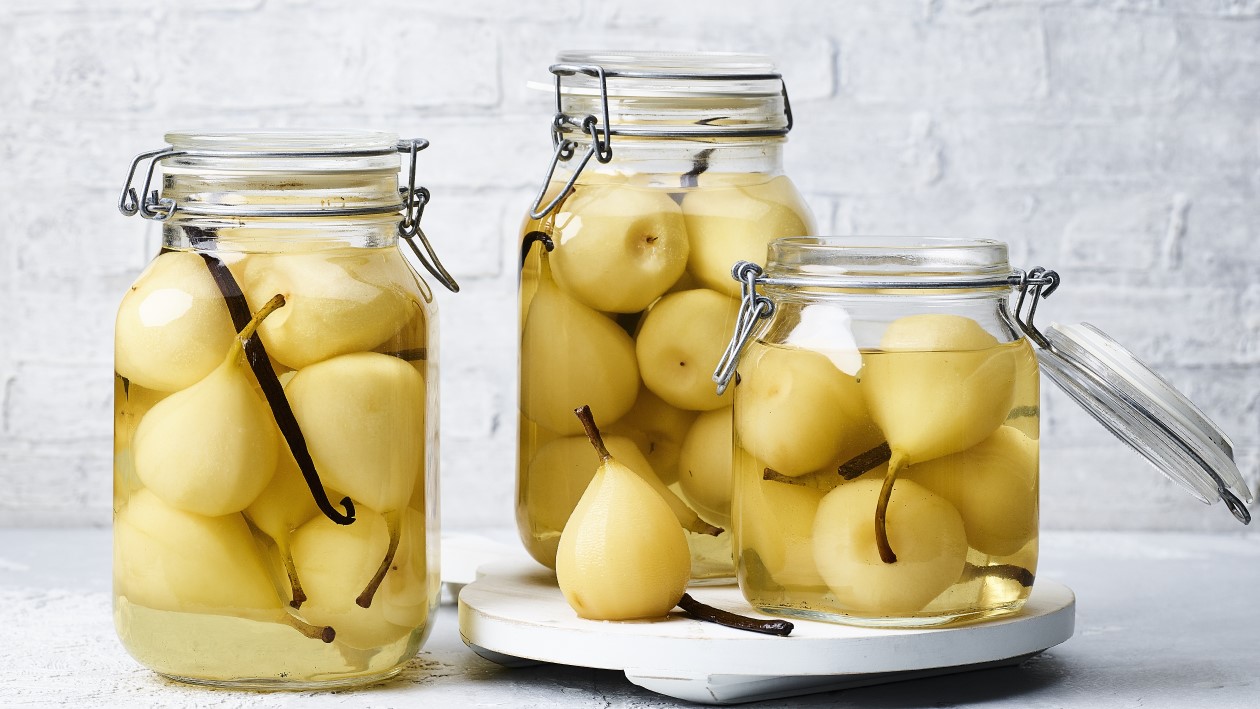 Poire Williams marinées Poire Williams marinées