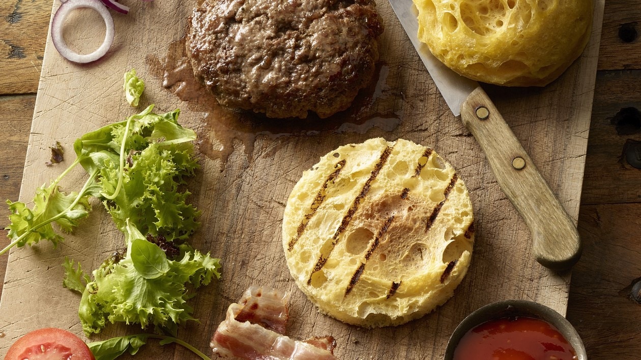 Mais-Sponge-Burger GLUTENFREI Mais-Sponge-Burger GLUTENFREI