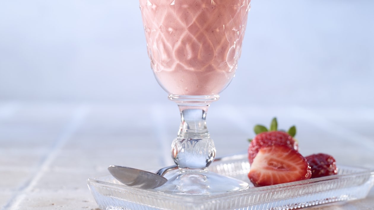 Frappé à la fraise