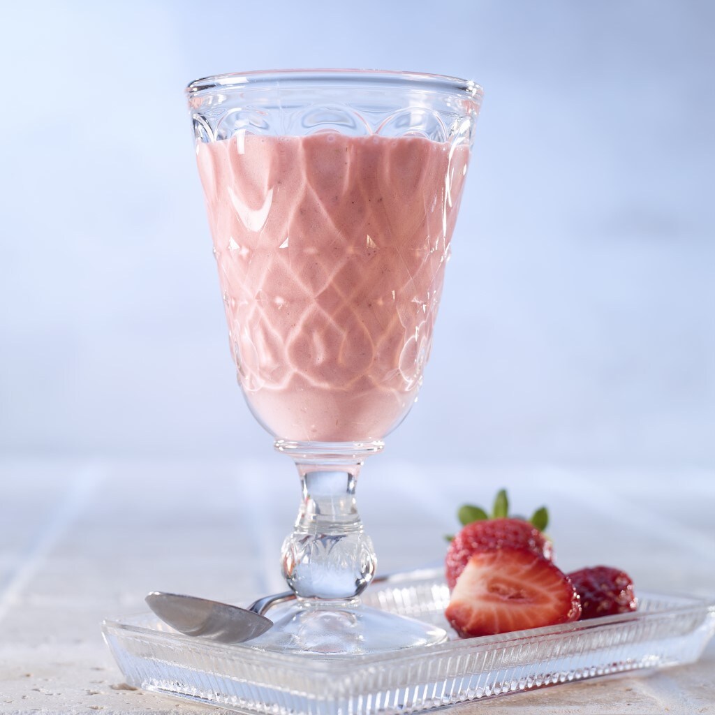 Erdbeer-Frappé