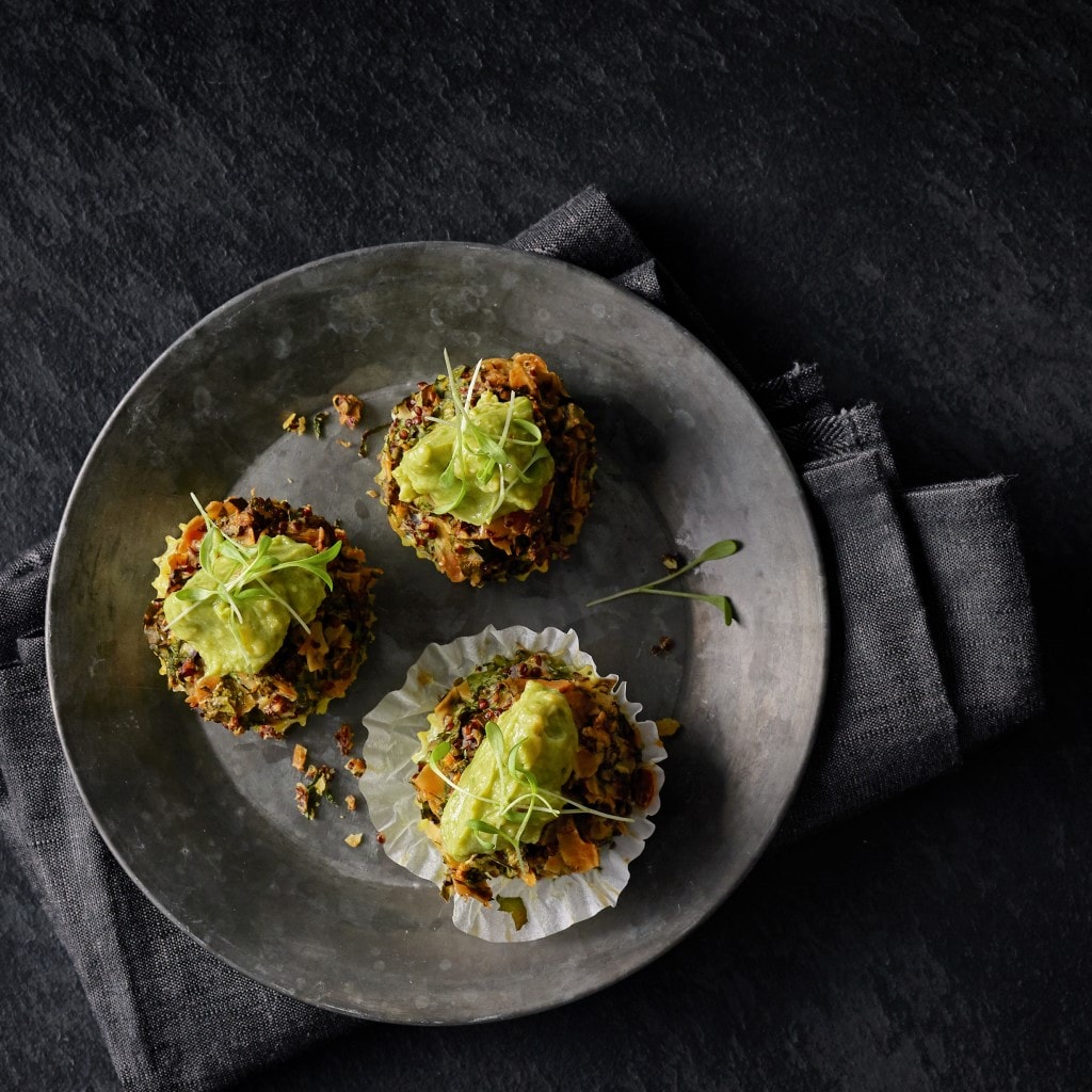 Muffins au quinoa et chou frisé