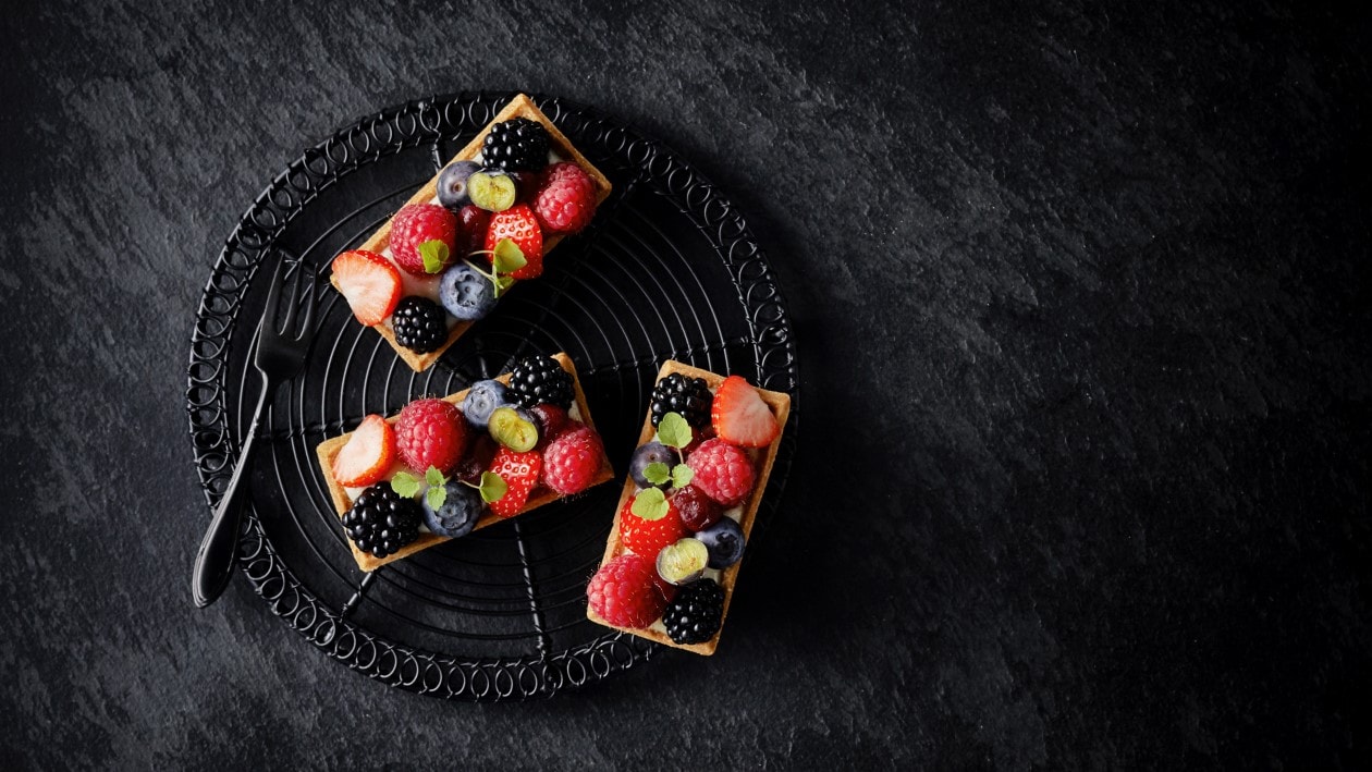 Tartelette mit Beeren Tartelette mit Beeren