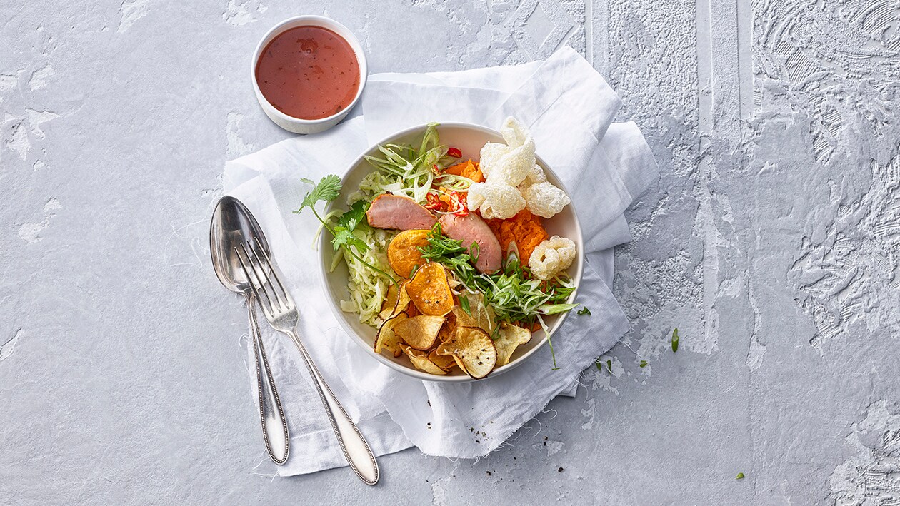 Asia Bowl mit Schweinsfilet Asia Bowl mit Schweinsfilet