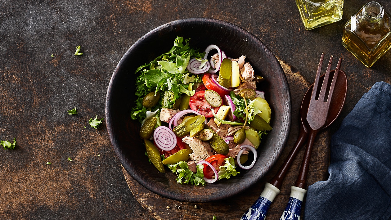 Siedfleischsalat –  