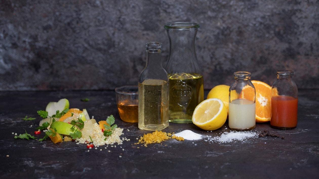 Vinaigrette Zitrus ( vinaigrettes aux agrumes) Vinaigrette Zitrus ( vinaigrettes aux agrumes)