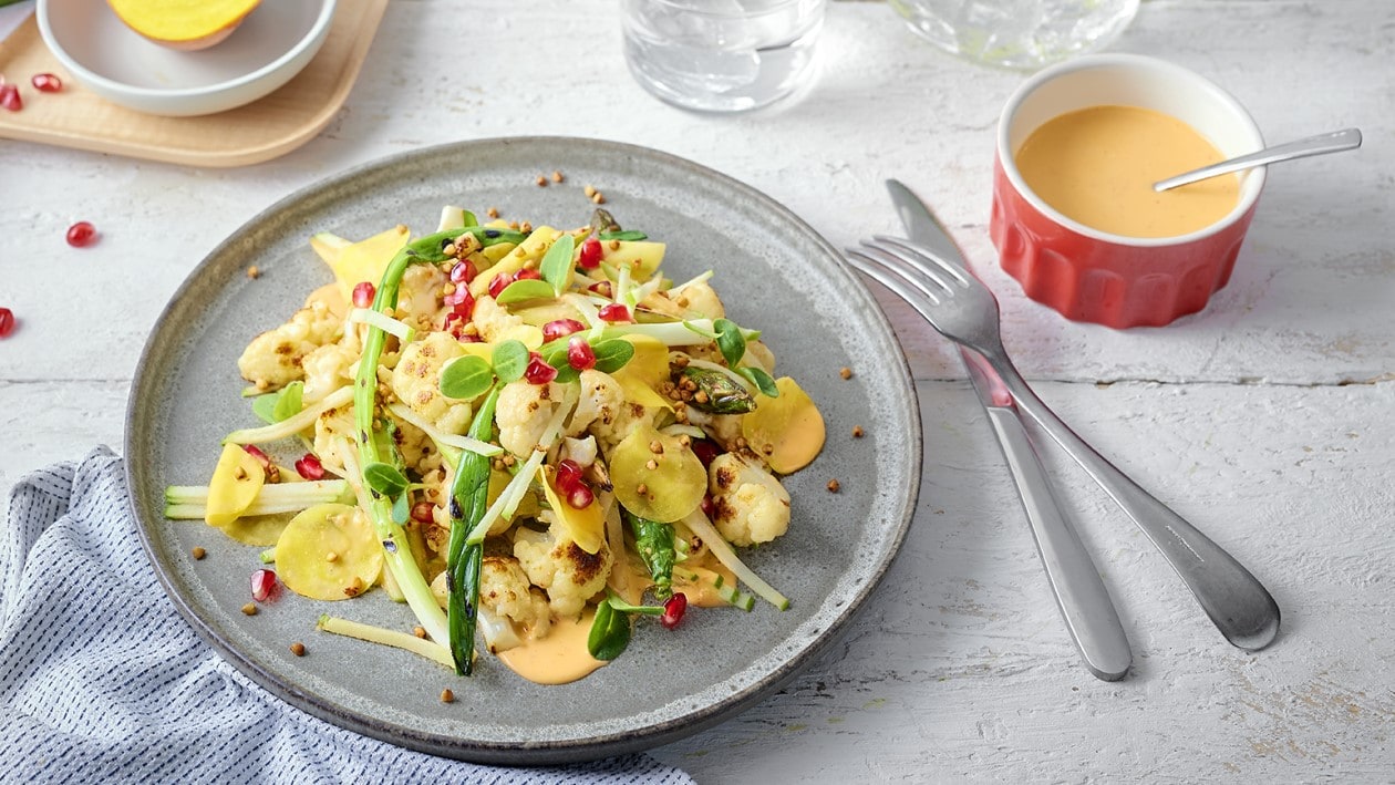 Gebratener Blumenkohl-Salat