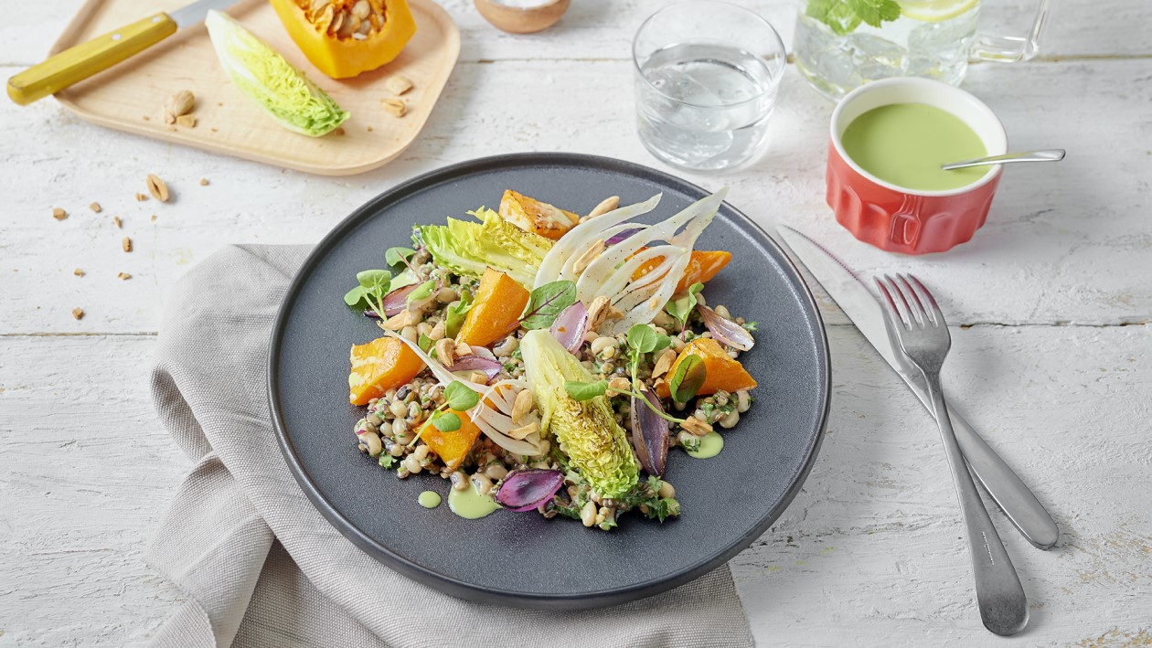 Kürbis-Linsensalat Kürbis-Linsensalat