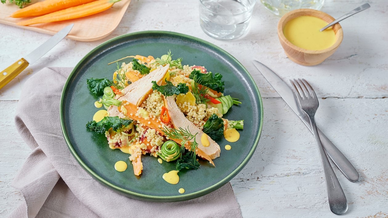 Salade de quinoa et poulet Salade de quinoa et poulet