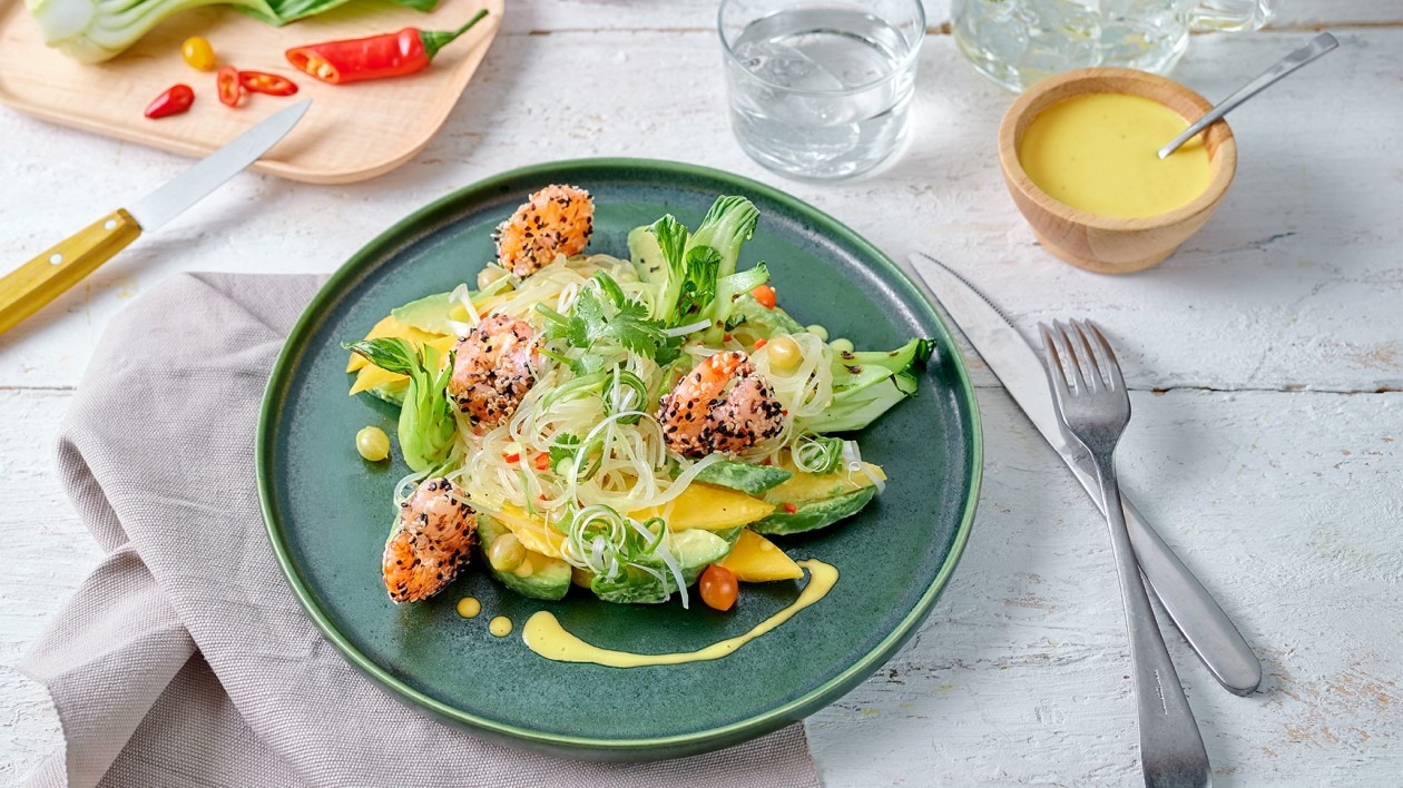 Mango-Riesencrevetten-Salat Mango-Riesencrevetten-Salat