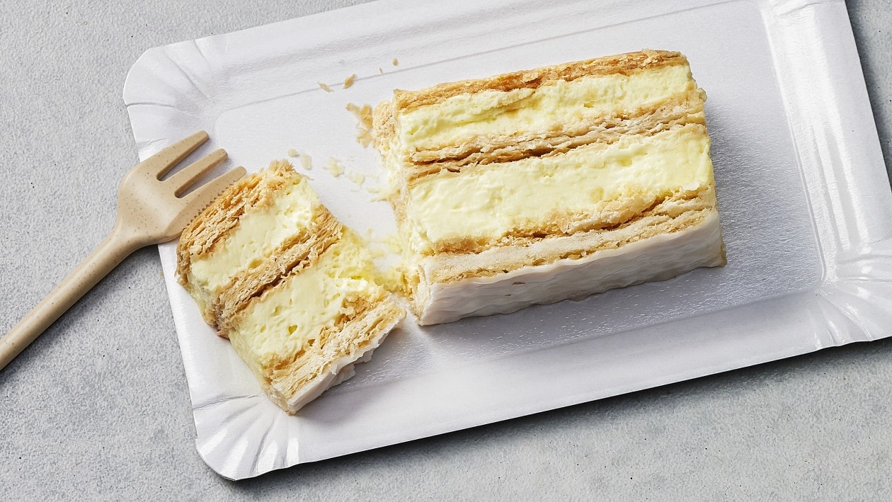 Cremeschnitte to go Cremeschnitte to go