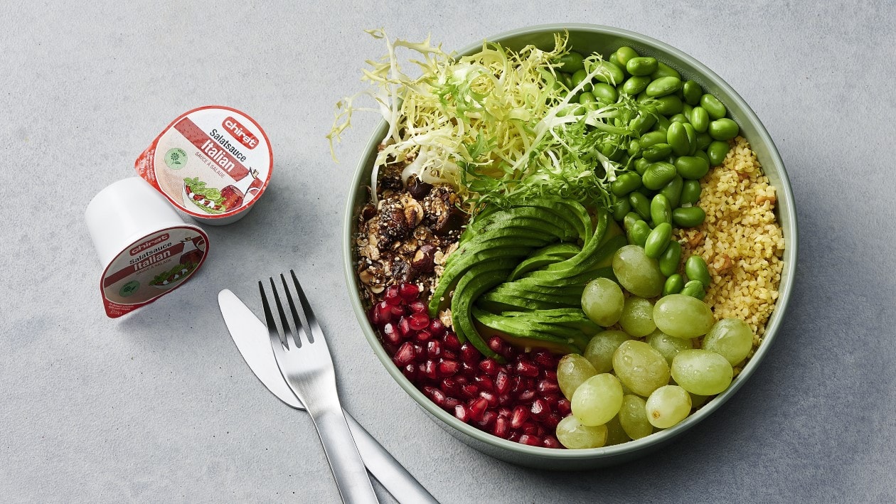 Bulgur Salat mit Italian Dressing to go Bulgur Salat mit Italian Dressing to go