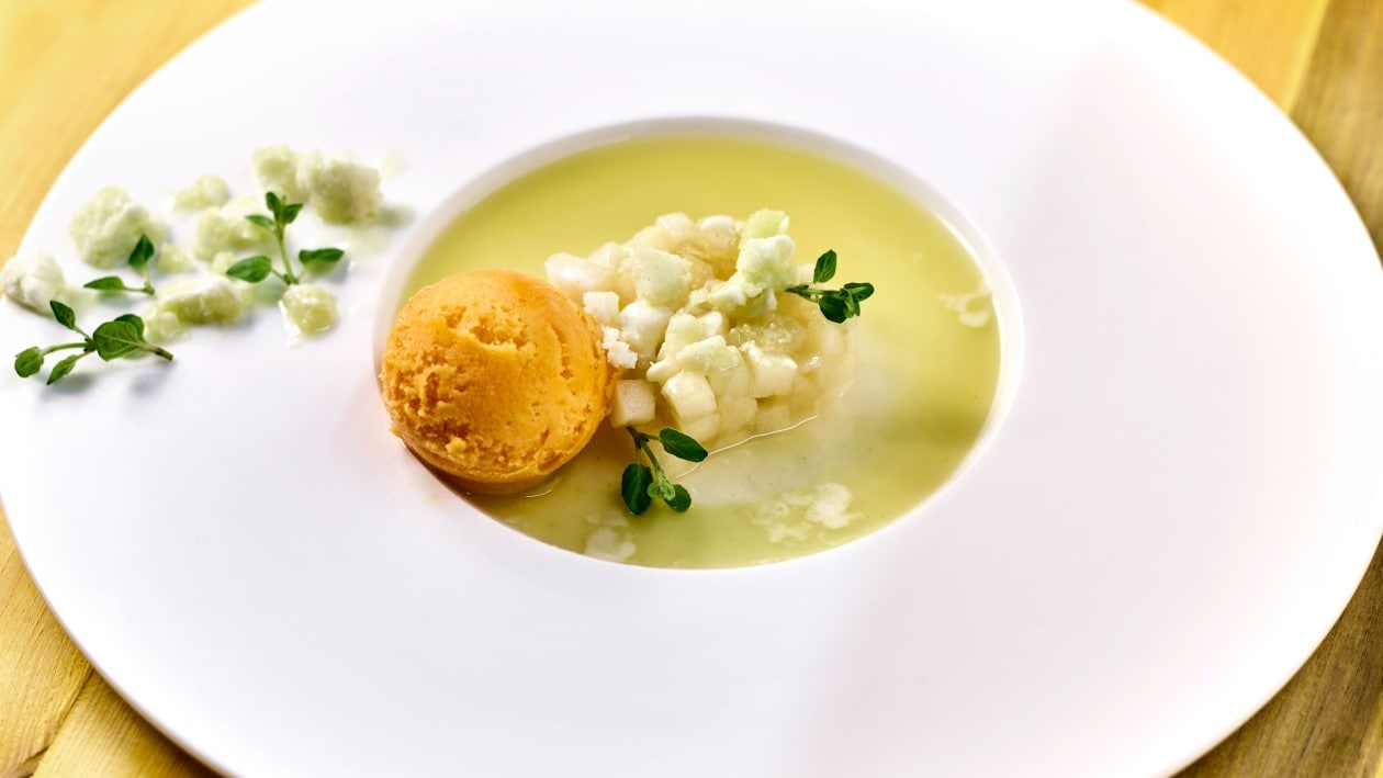 Duett vom Apfel mit Fenchel –  