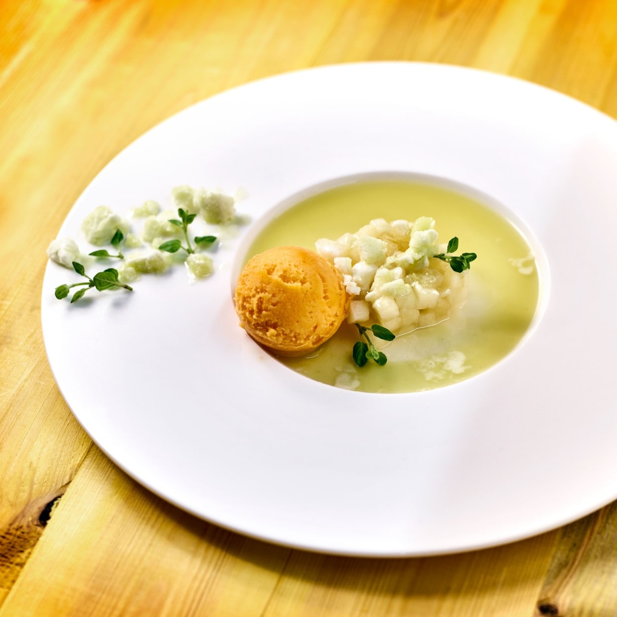 Duo de pommes aux fenouils