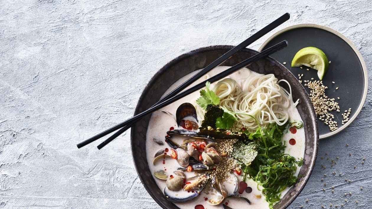 Soupe de ramen aux palourdes –  