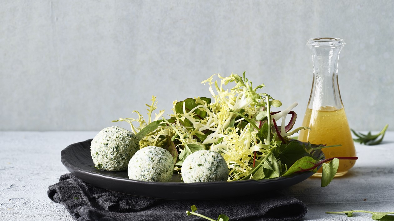 Boulettes de Ricotta-Sbrinz aux herbes