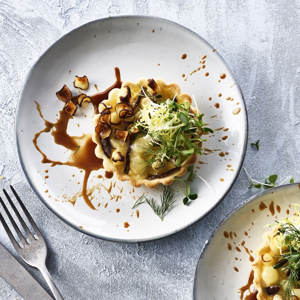 Tartelette aux salsifis