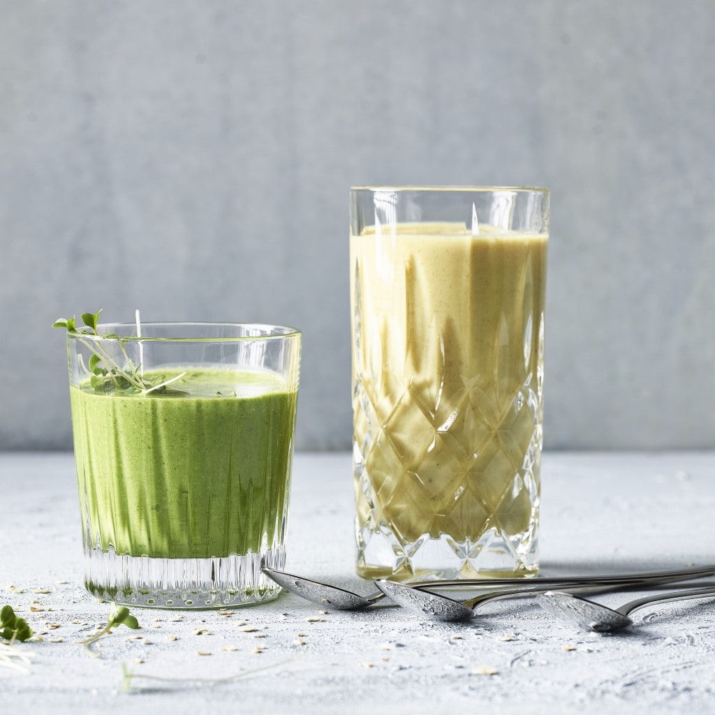 Smoothie aux flocons d'avoine