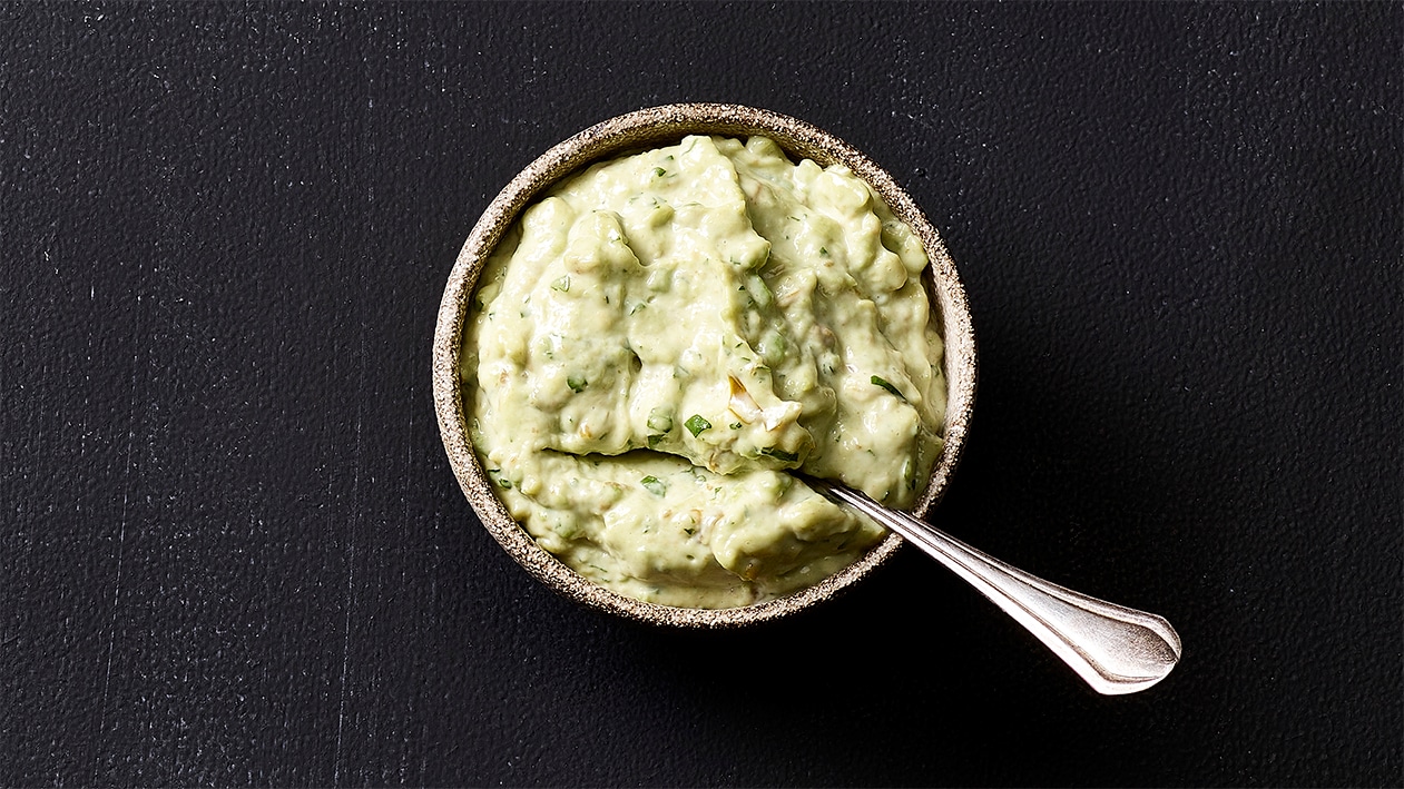 Mayonnaise à l'avocat et jalapenos