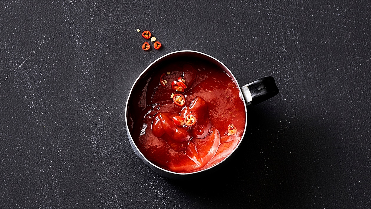Ketchup épicé, végane Ketchup épicé, végane