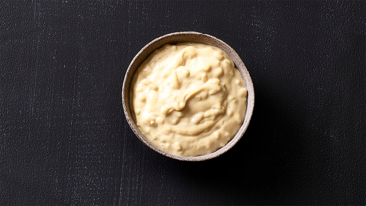 Miso-Apfel Mayonnaise, vegan Miso-Apfel Mayonnaise, vegan