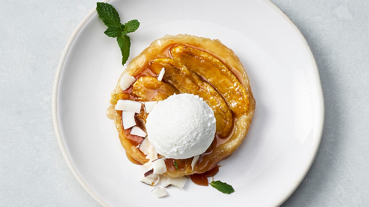 Mini Bananen Tarte Tatin