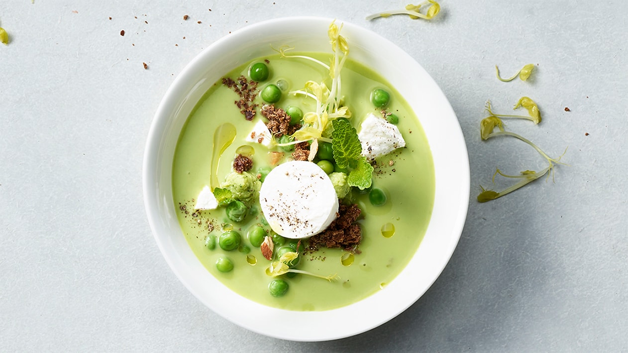 Crème de petits pois –  